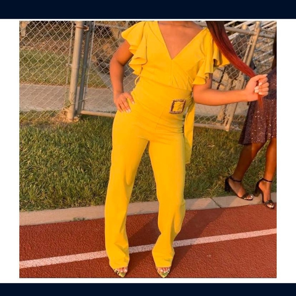 Fashion nova long jumpsuit